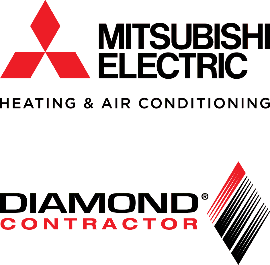 Trane + Mitsubishi preferred dealer badge